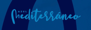 Logo de restaurante "Azul Mediterráneo"