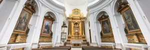 Interior Iglesia San Joaquín y Santa Ana